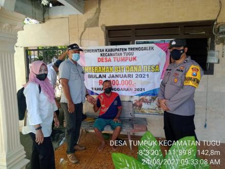 Penyaluran BLT DD awal tahun 2021
